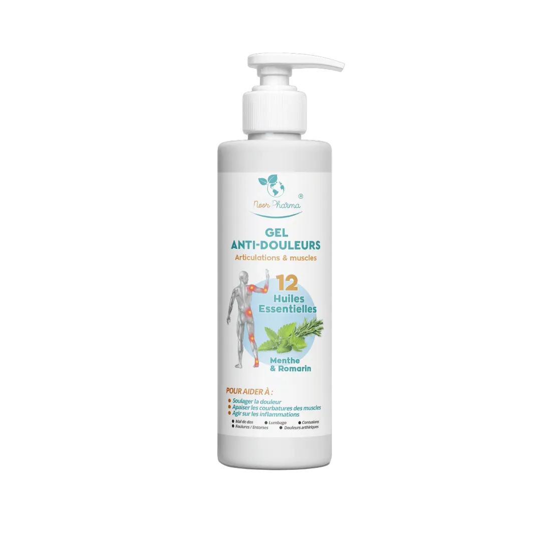 Gel Anti Douleurs 200ml - Nour Pharma